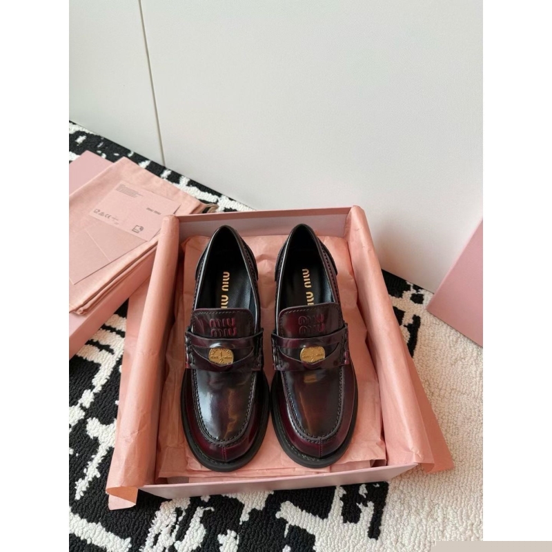 Miu Miu Leather Shoes